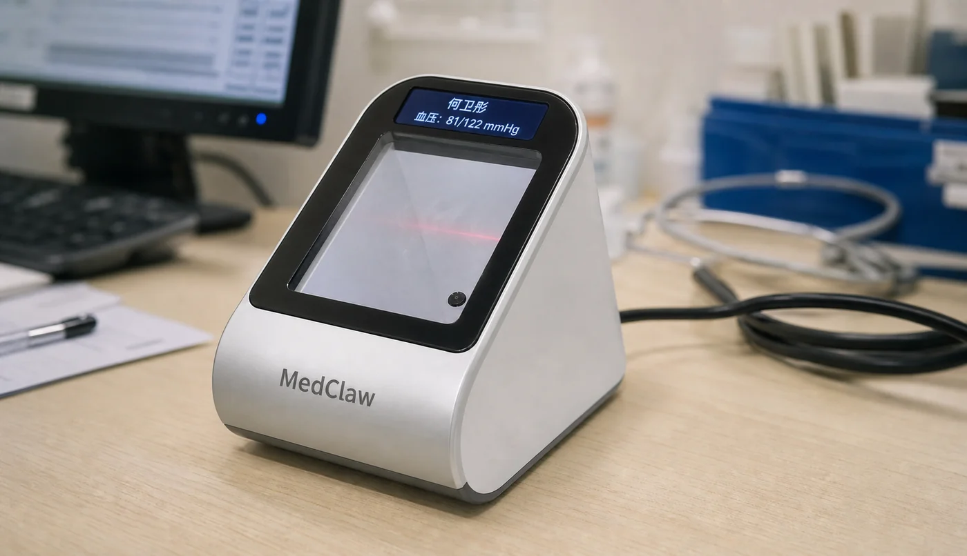 卫软 MedClaw 智能扫码终端产品图